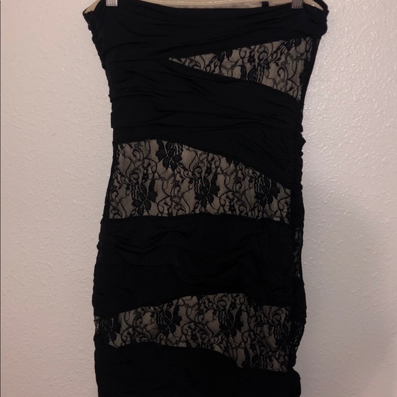 Forever21 Strapless Mini Dress - Picture 3 of 6